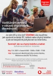 Vzdělávání seniorů v oblasti digitálních dovedností